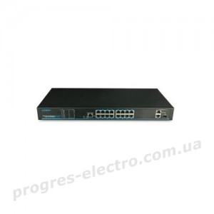 Комутатор UTP1-SW16-TP300 16-портовий PoE