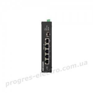 Комутатор DS-3T0306HP-E/HS 4-портовий некерований PoE