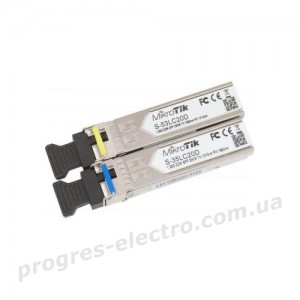 Модуль SFP S-35LC20D (S-3553LC20D) 1.25Гб комплект (Rx/Tx)