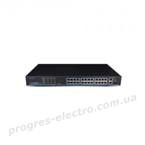 Комутатор UTP1-SW2402TS-POE 24-портовий PoE
