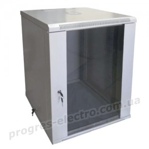 Шафа Hypernet WMNC-500-15U-FLAT 15U 600x500х775 мм настінна розбірна