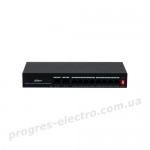 Комутатор DH-PFS3010-8ET-65 8-портовий з 8 РоЕ портами