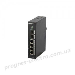 Комутатор DH-PFS4206-4P-96 4-портовий керований PoE