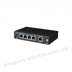 Комутатор UTP3-GSW0401-TP60 5-портовий Gigabit PoE