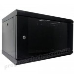 Шафа WMNC-6U-FLAT-BLACK Hypernet 6U 600x450 комутаційна настінна 6U 600x450