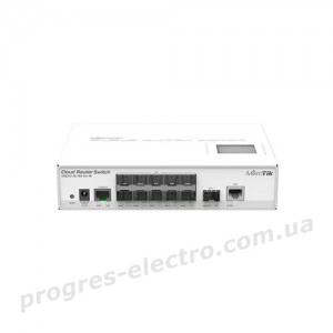 Комутатор CRS212-1G-10S-1S+IN 10-портовий керований Cloud