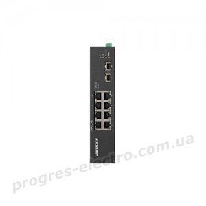 Комутатор DS-3T0510HP-E/HS 8-портовий некерований PoE
