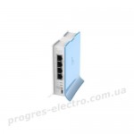 Точка доступу hAP liteTC (RB941-2nD-TC) 2.4GHz Wi-Fi з 4-портами Ethernet