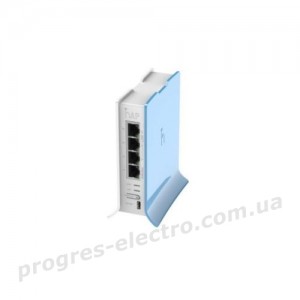 Точка доступу hAP liteTC (RB941-2nD-TC) 2.4GHz Wi-Fi з 4-портами Ethernet