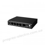 Комутатор SF5P-HM 4-портовий PoE