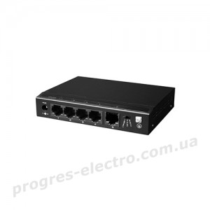 Комутатор SF5P-HM 4-портовий PoE