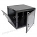 Шафа CMS UA-MGSWA96B 19" 9U, 600х600х507 мм (Ш * Г * В), акрилове скло, чорний