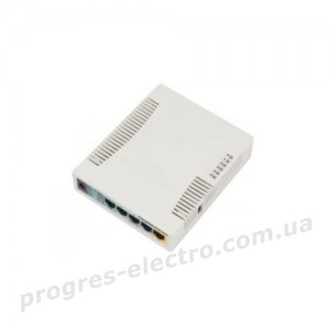 Точка доступу RB951Ui-2HnD 2.4GHz Wi-Fi з 5-портами Ethernet