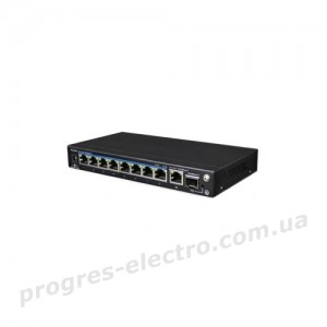 Комутатор UTP3-GSW0802-TSP120 8-портовий Full Gigabit PoE Ethernet