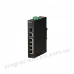 Комутатор DH-PFS3106-4ET-60 4-портовий PoE