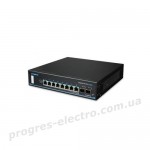 Комутатор UTP3-GSW0802S-POE 8-портовий PoE