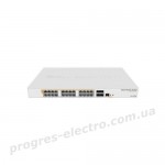 Комутатор CRS328-24P-4S+RM 24-портовий керований