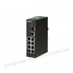 Комутатор DH-PFS3110-8ET-96 8-портовий некерований PoE