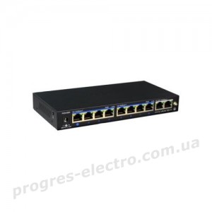 Комутатор UTP3-SW08-TP120-A1 8-портовий PoE