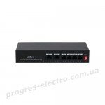 Комутатор DH-PFS3006-4ET-36 4-портовий РоЕ