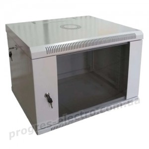 Шафа Hypernet WMNC-500-4U-FLAT комутаційна настінна 4U 600x500 розбірна
