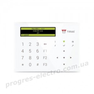 Клавіатура K-GLCD (white)