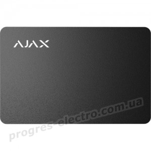 Карта управління Ajax Pass black (3pcs) безконтактна