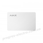 Карта управління Ajax Pass white (3pcs) безконтактна