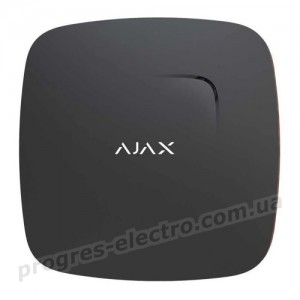 Датчик диму та чадного газу Ajax FireProtect Plus (8EU) UA black (with CO)