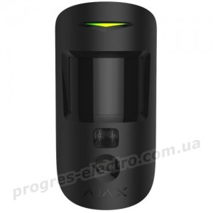 Датчик руху MotionCam black EU з фотокамерою Ajax