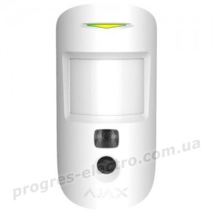 Датчик руху MotionCam white EU з фотокамерою Ajax