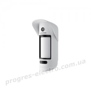 Датчик руху Ajax MotionCam Outdoor white EU з фотокамерою