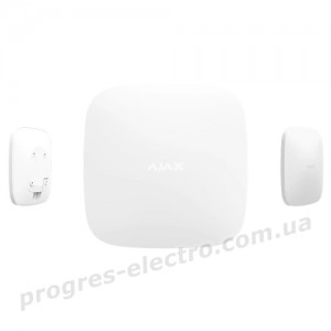 Охоронна централь Ajax Hub (8EU) UA white