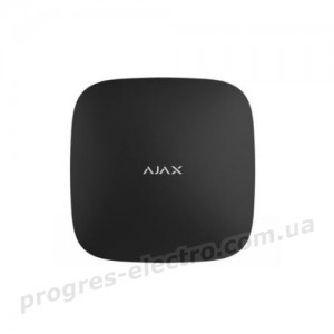 Інтелектуальний центр системи безпеки Ajax Hub 2 (black) EU із підтримкою датчиків з фотофіксацією