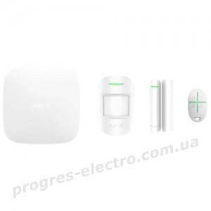 Комплект охоронної сигналізації Ajax StarterKit Plus (8EU) UA white