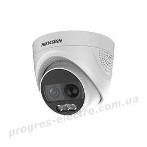 Відеокамера DS-2CE72DFT-PIRXOF (3.6 мм) 2Мп ColorVu Turbo HD з PIR та сиреною