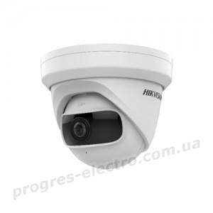 Відеокамера DS-2CD2345G0P-I 4 Мп з ультра-широким кутом огляду