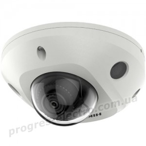 Відеокамера DS-2CD2523G2-IS 2.8mm 2 МП AcuSense mini Dome