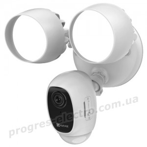 Відеокамера CS-LC1C-A0-1F2WPFRL(2.8mm) 2МП Wi-Fi з освітленням та сиреною