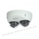 Відеокамера DH-IPC-HDBW4231FP-E2-M12 2x2MP ІЧ Mini Dome