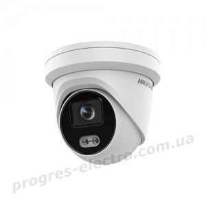 Відеокамера DS-2CD2347G2-LU (C) 2.8mm 4 MP ColorVu Turret