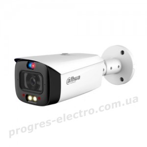 Відеокамера DH-IPC-HFW3449T1-AS-PV-S3 2.8mm 4 МП WizSense з активним відлякуванням