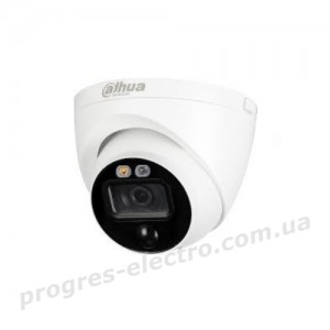 Відеокамера DH-HAC-ME1200EP-LED 2.8mm 2 МП HDCVI з відлякуванням