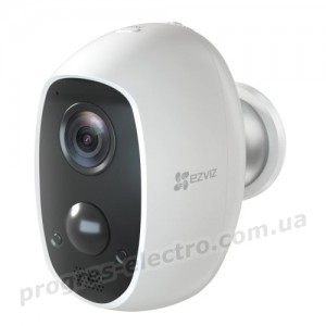 Відеокамера CS-C3A(B0-1C2WPMFBR) 2МП Wi-Fi із вбудованим акумулятором