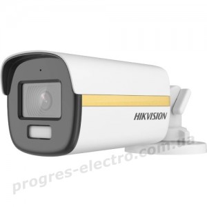 Відеокамера DS-2CE12DF3T-FS 3.6 mm 2 MP ColorVu Bullet з мікрофоном